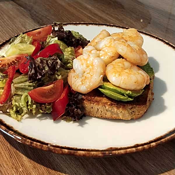 Karidesli Bruschetta