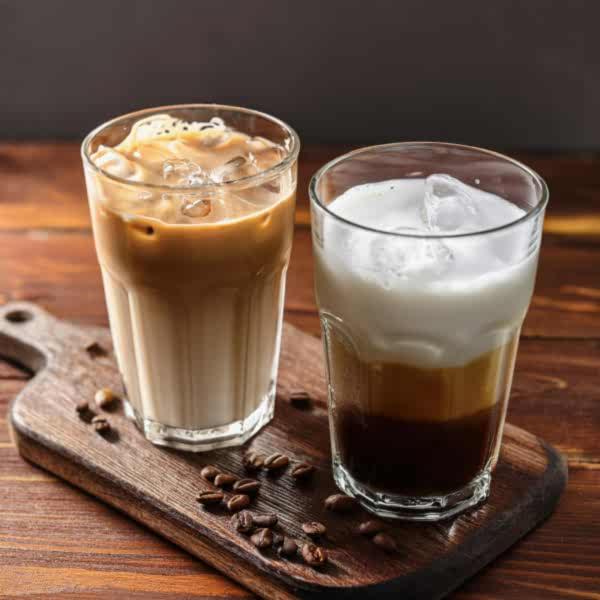 Vegan Ice Latte & Ice Cappuccino